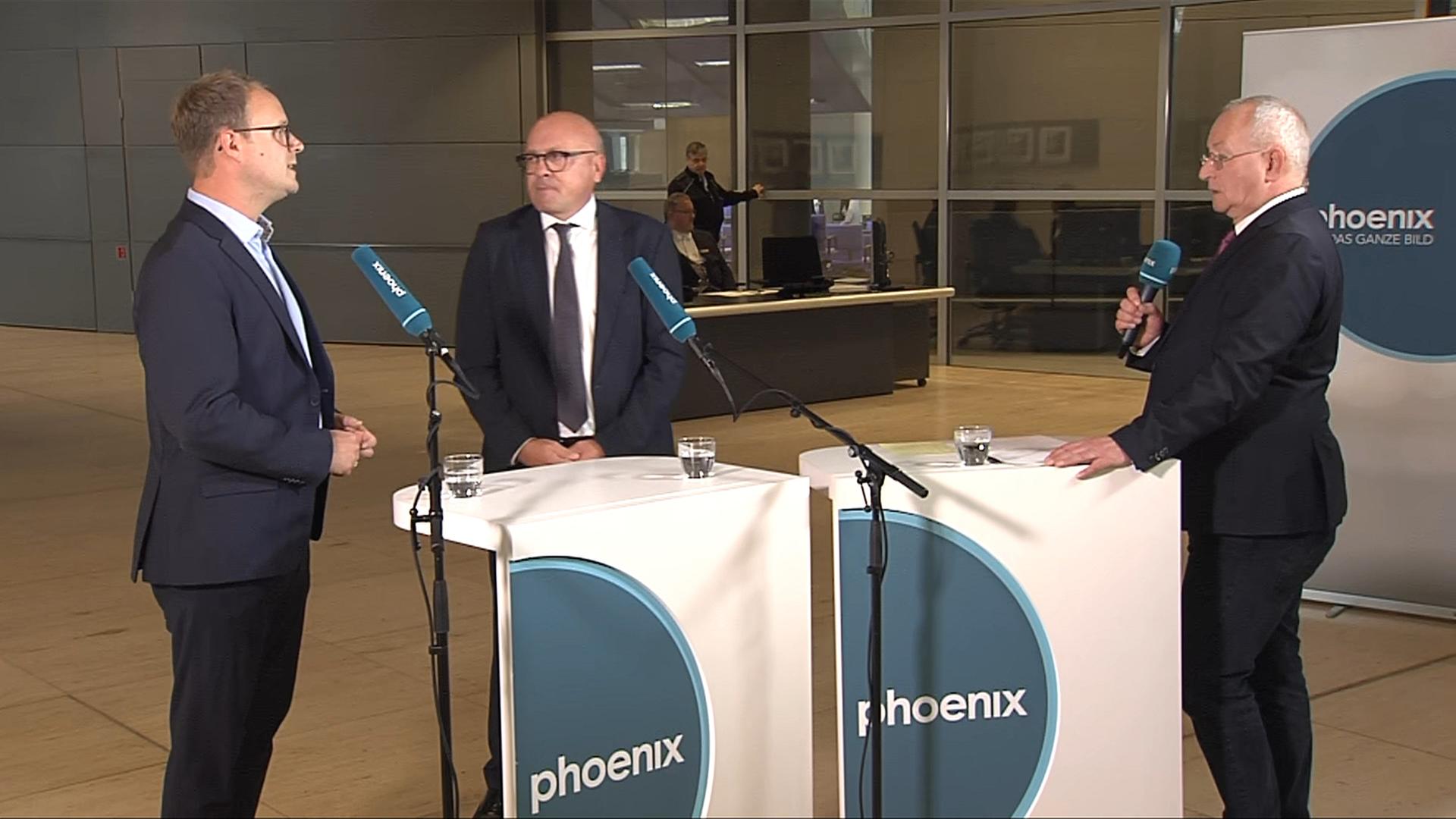 Bundestagsgespräch zur Innenpolitik