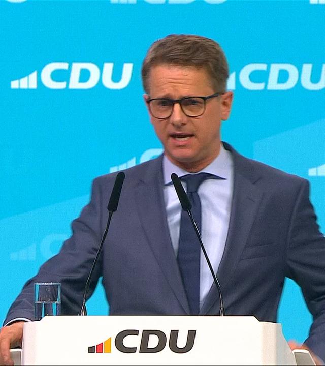 CDU-Parteitag: Bericht des Generalsekretärs