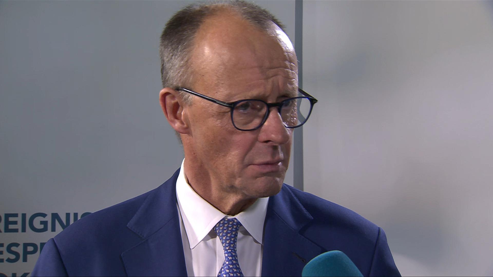 CDU-Parteitag: Interview mit Friedrich Merz
