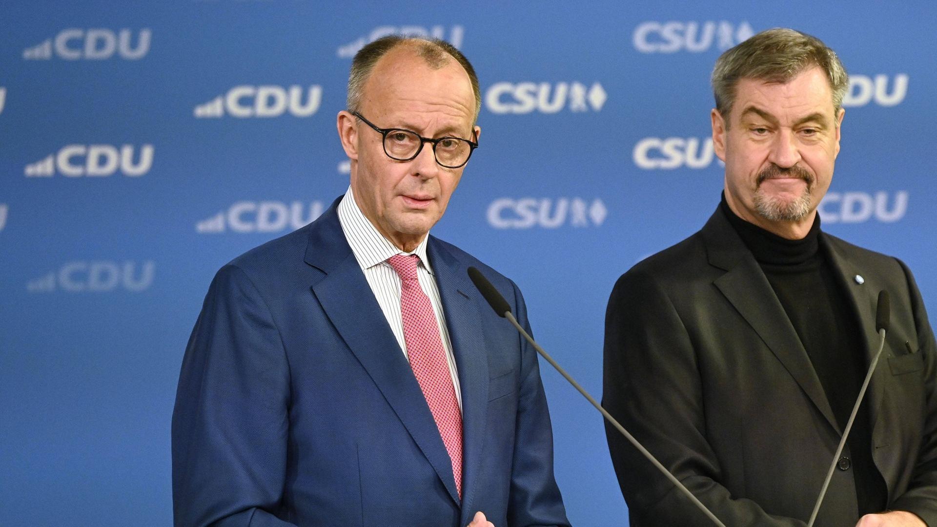 CDU/CSU stellt Wahlprogramm vor