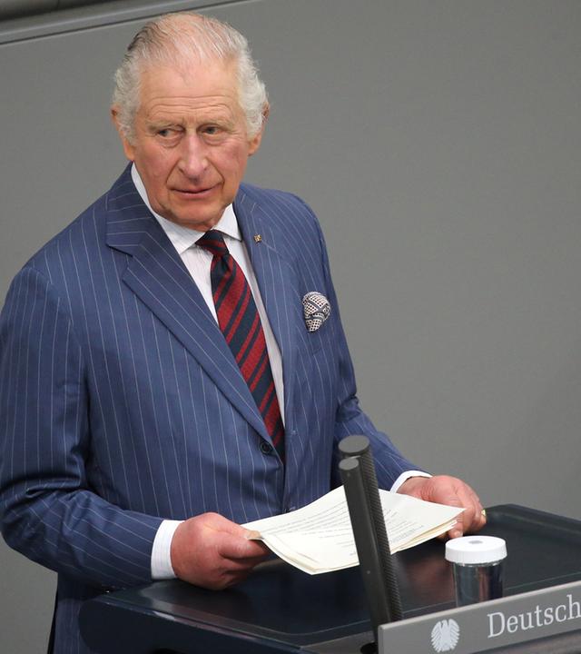 Charles III. spricht im Bundestag