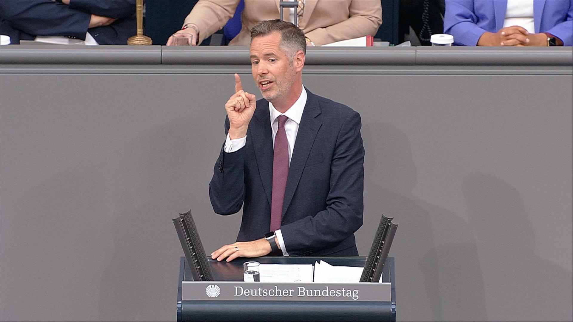 Christian Dürr in der Generaldebatte