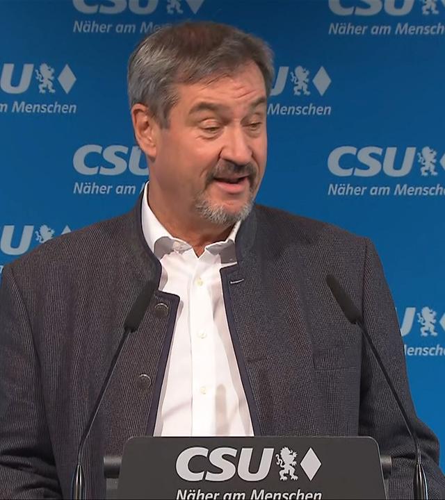 CSU bestätigt Kanzlerkandidatur von Merz