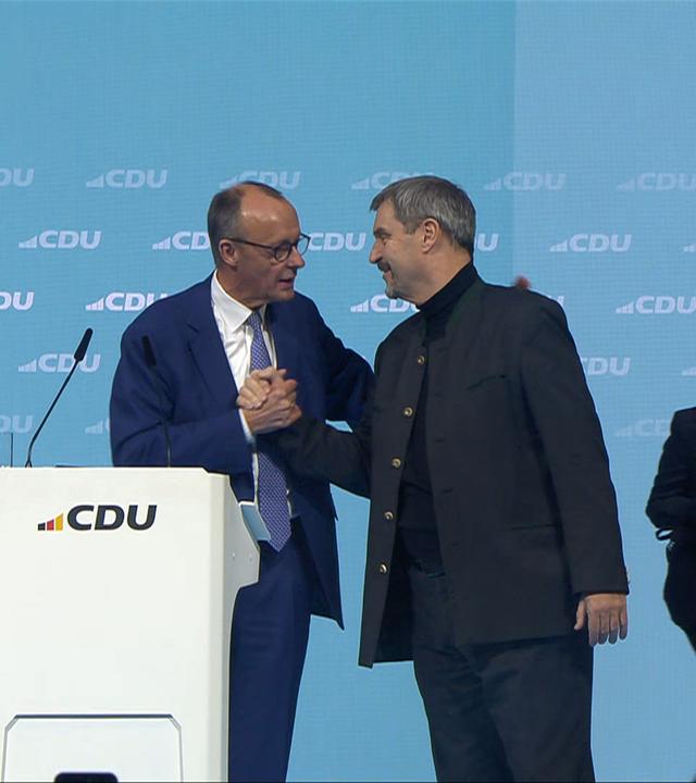 CSU-Chef Söder auf dem CDU-Parteitag