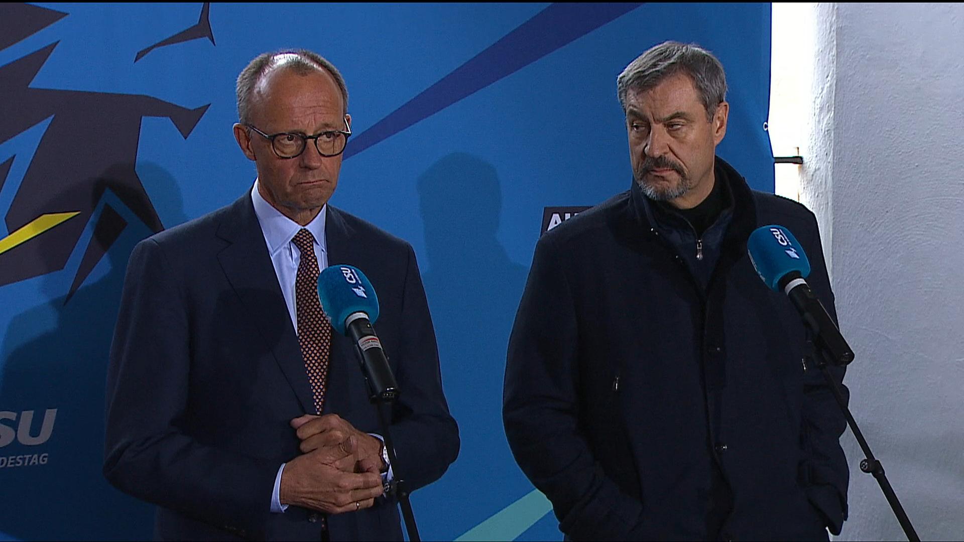 CSU-Klausur: Abschluss mit Merz