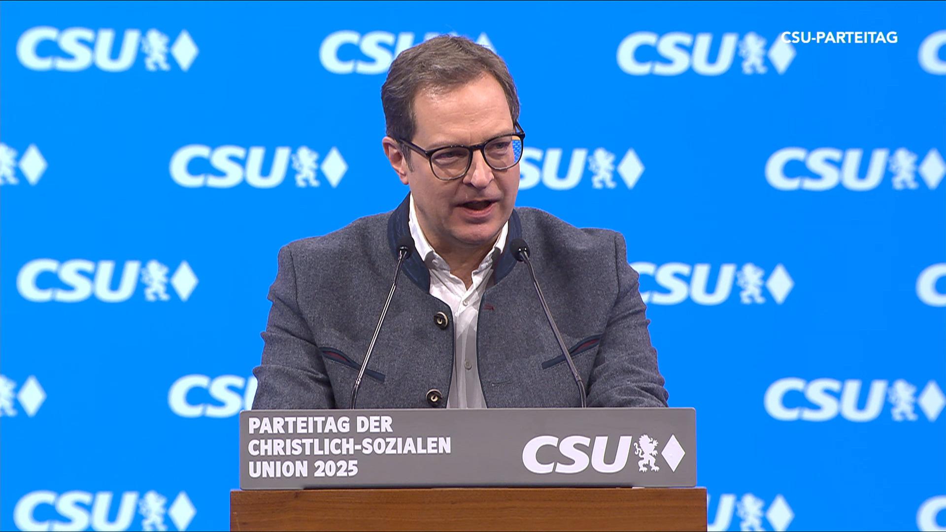 CSU-Parteitag: Rede zum Leitantrag von Martin Huber