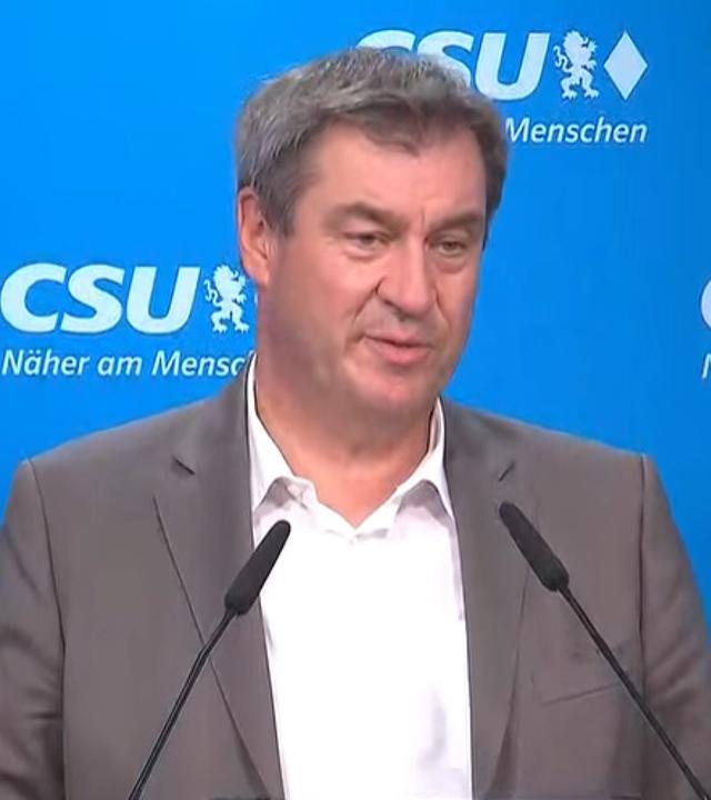 CSU-Pressekonferenz nach Klausur des Parteivorstands