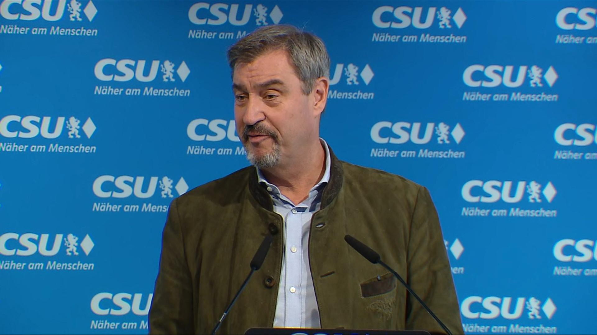 CSU: "Zeigen, dass die Mitte es kann"