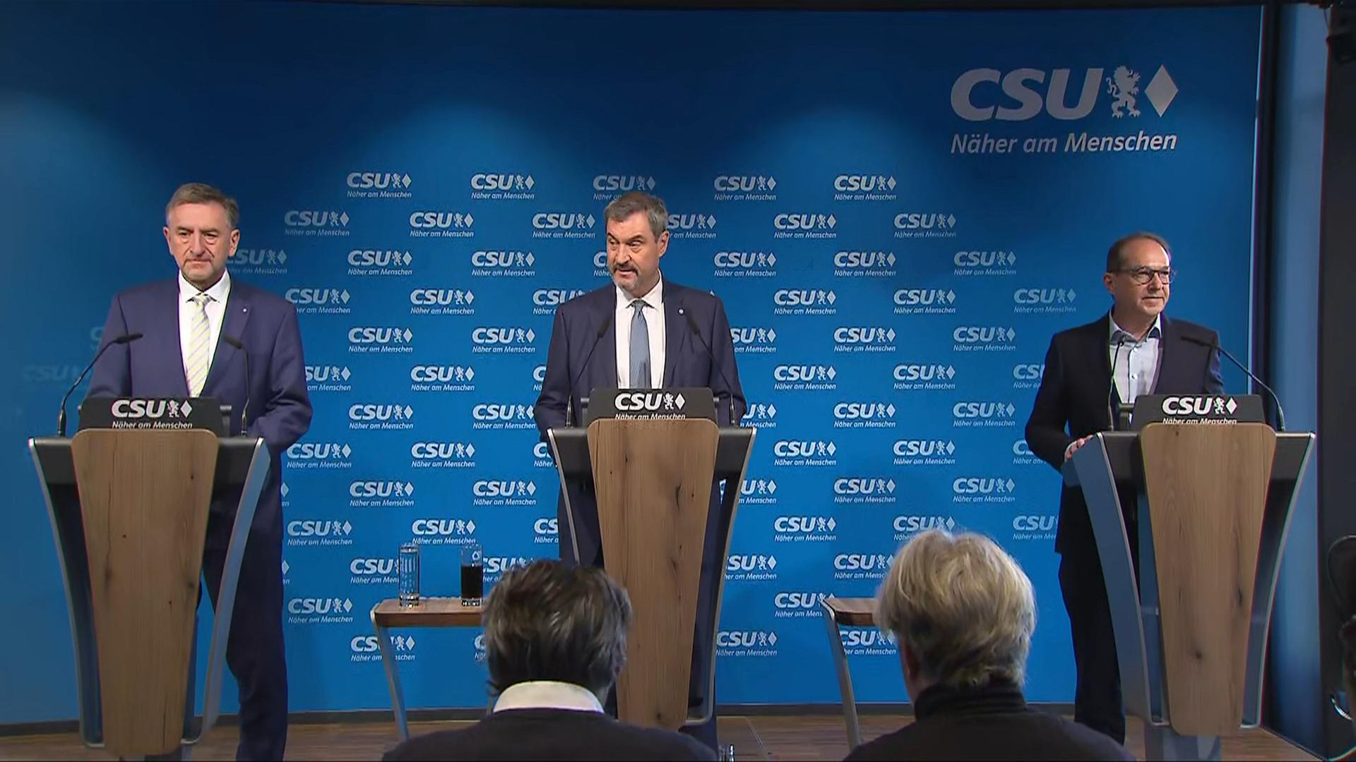 CSU zum Bundestagswahlkampf