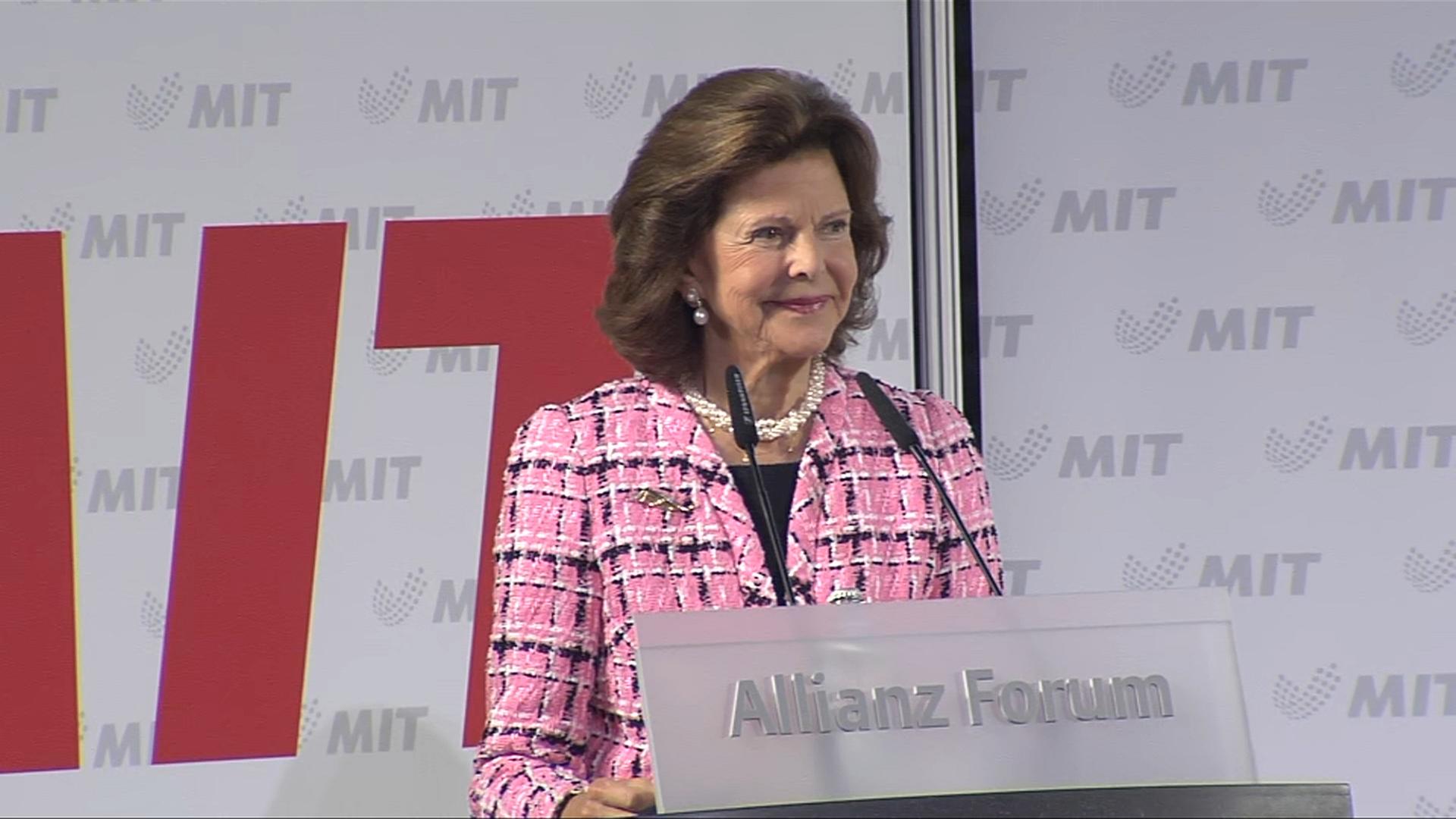 Dankesrede: Sonderpreis für Königin Silvia von Schweden