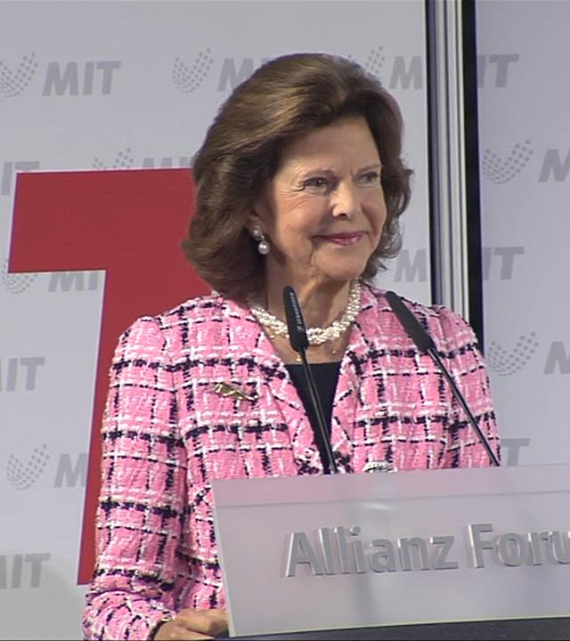 Dankesrede: Sonderpreis für Königin Silvia von Schweden