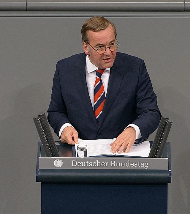 Debatte zum Etat für Verteidigung