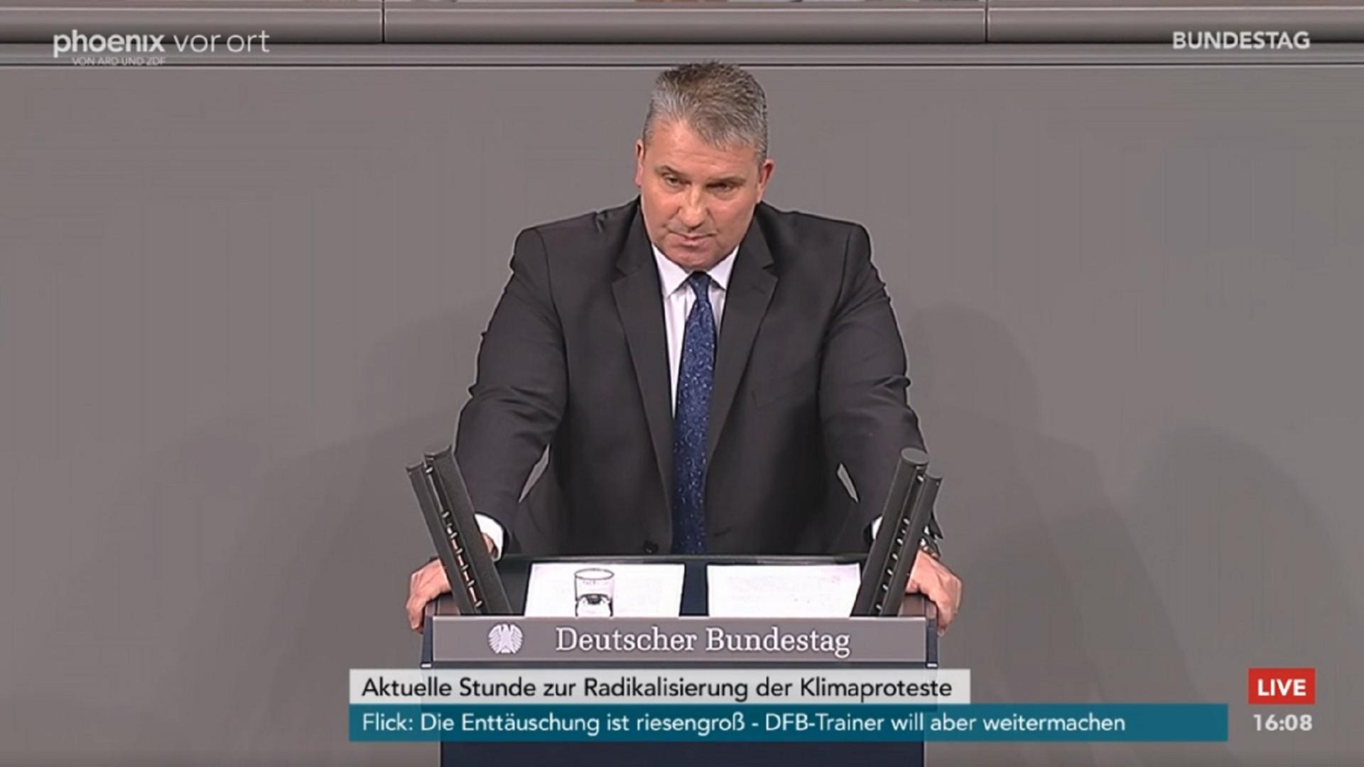 Debatte zur "Radikalisierung der Klimaproteste"