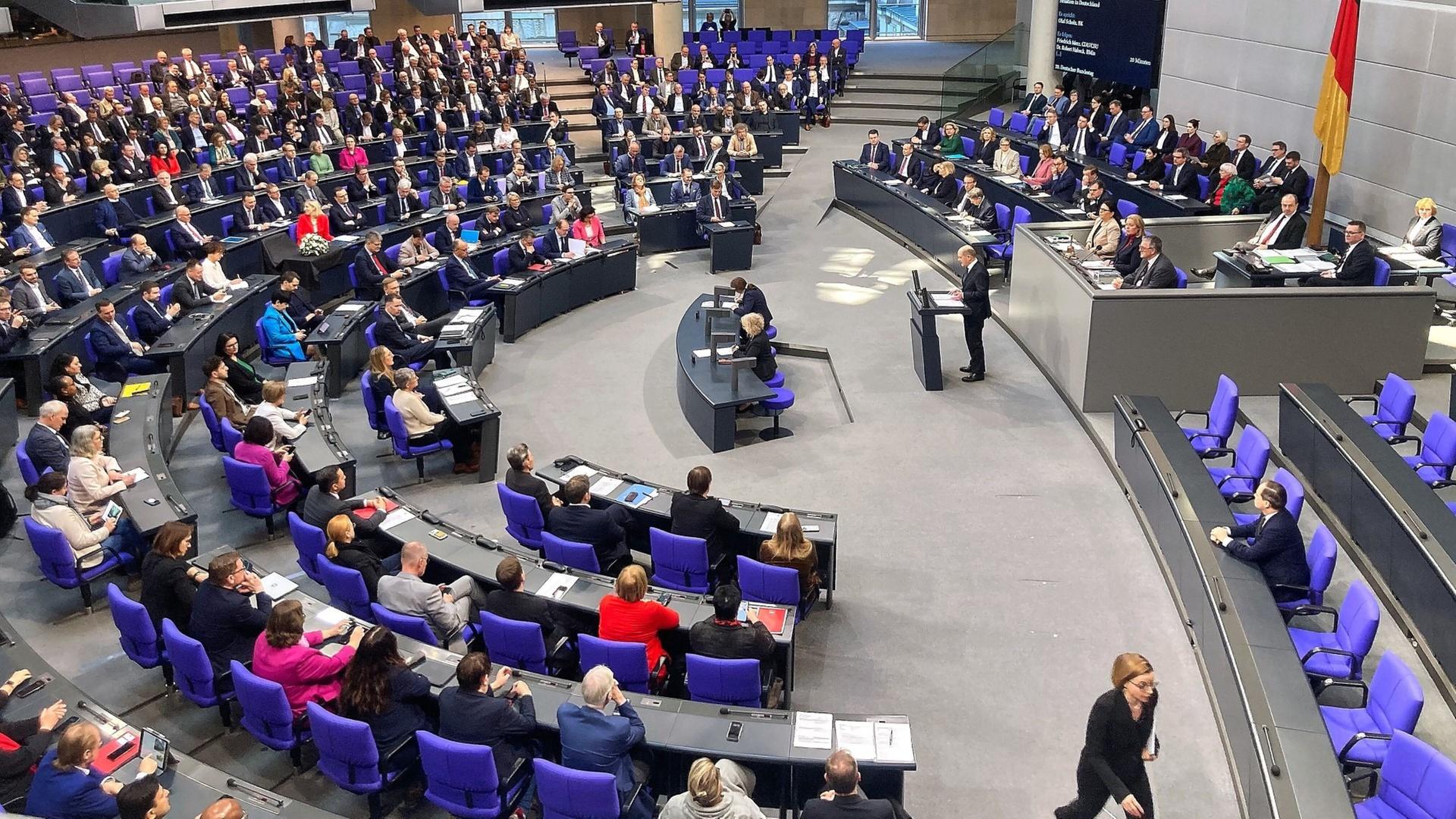 Debatte zur Situation in Deutschland, Teil 1