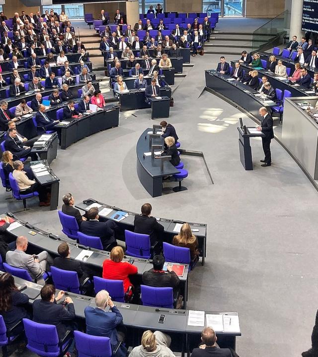 Debatte zur Situation in Deutschland, Teil 1