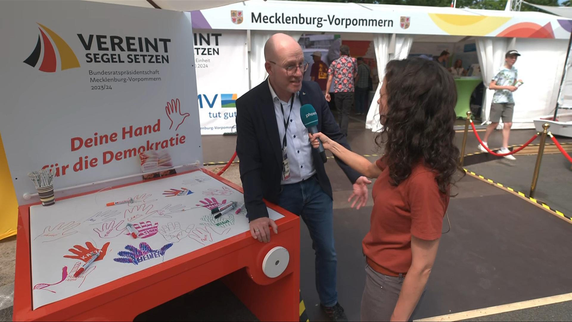 Demokratiefest in Berlin