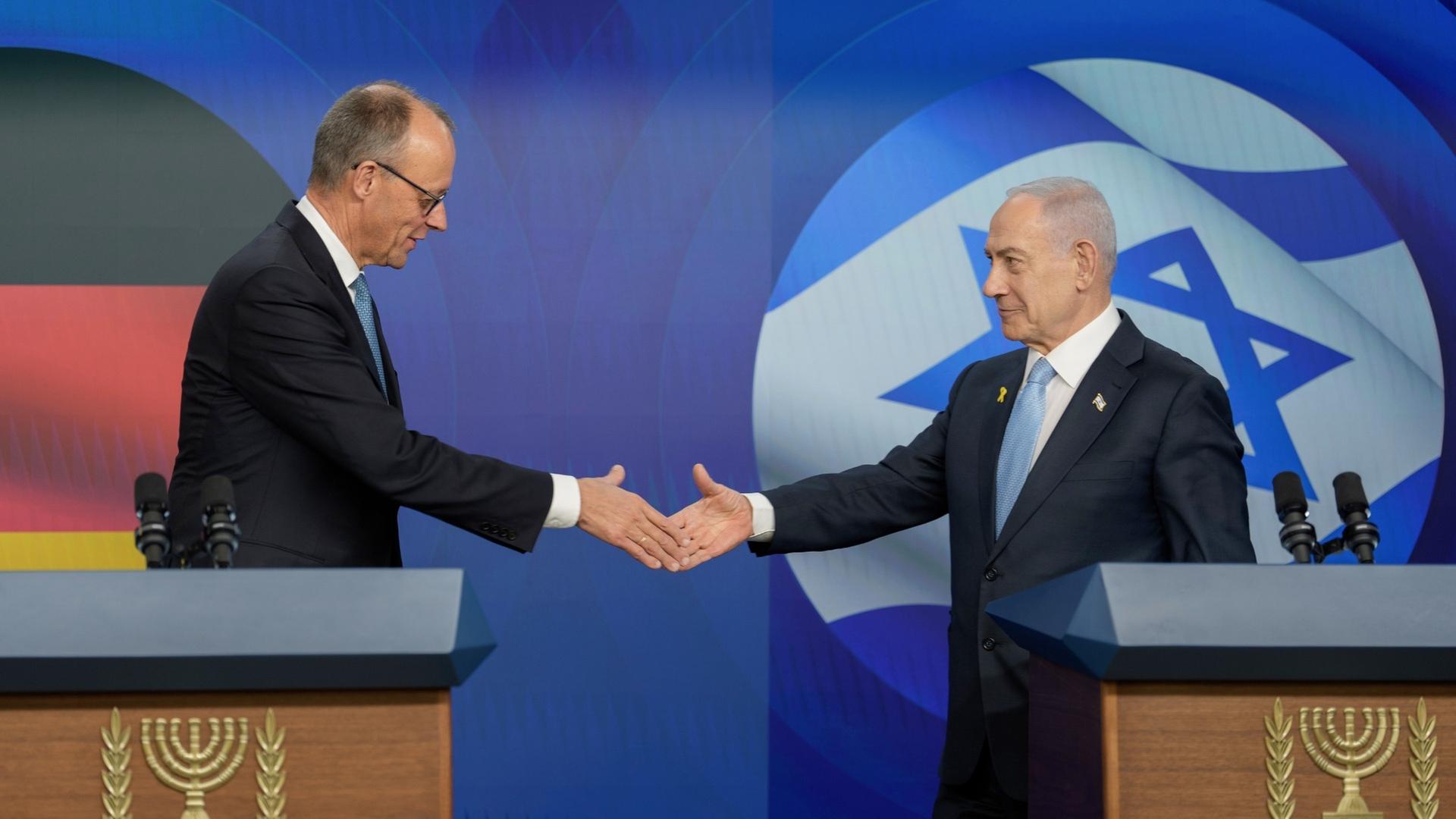 Der Kanzler in Israel