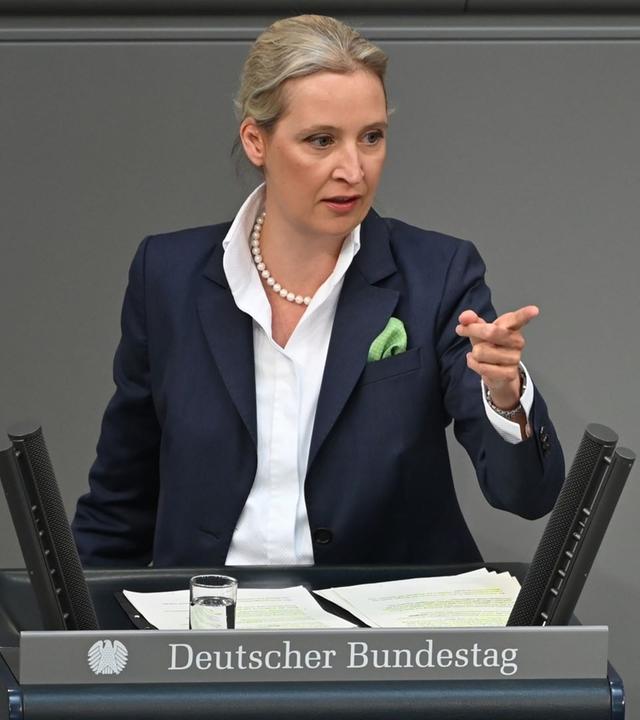 Deutschland-Debatte: Alice Weidel (AfD)