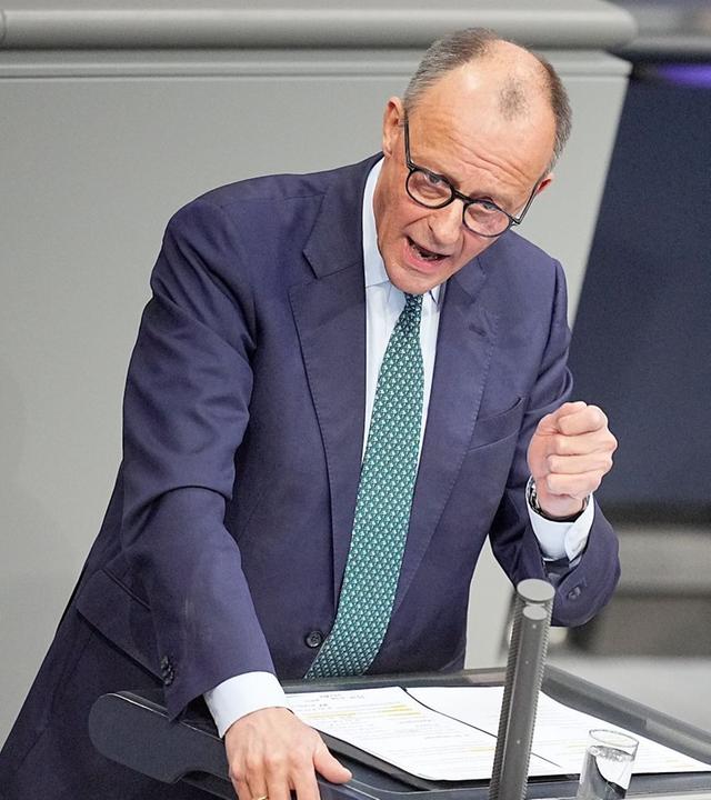 Deutschland-Debatte: Friedrich Merz (CDU)