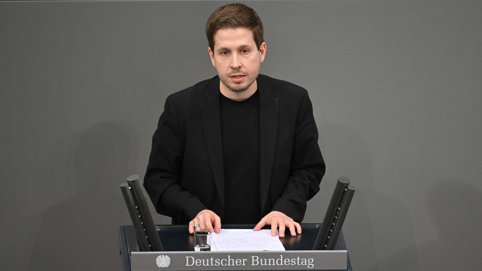 Deutschland-Debatte: Kevin Kühnert (SPD)