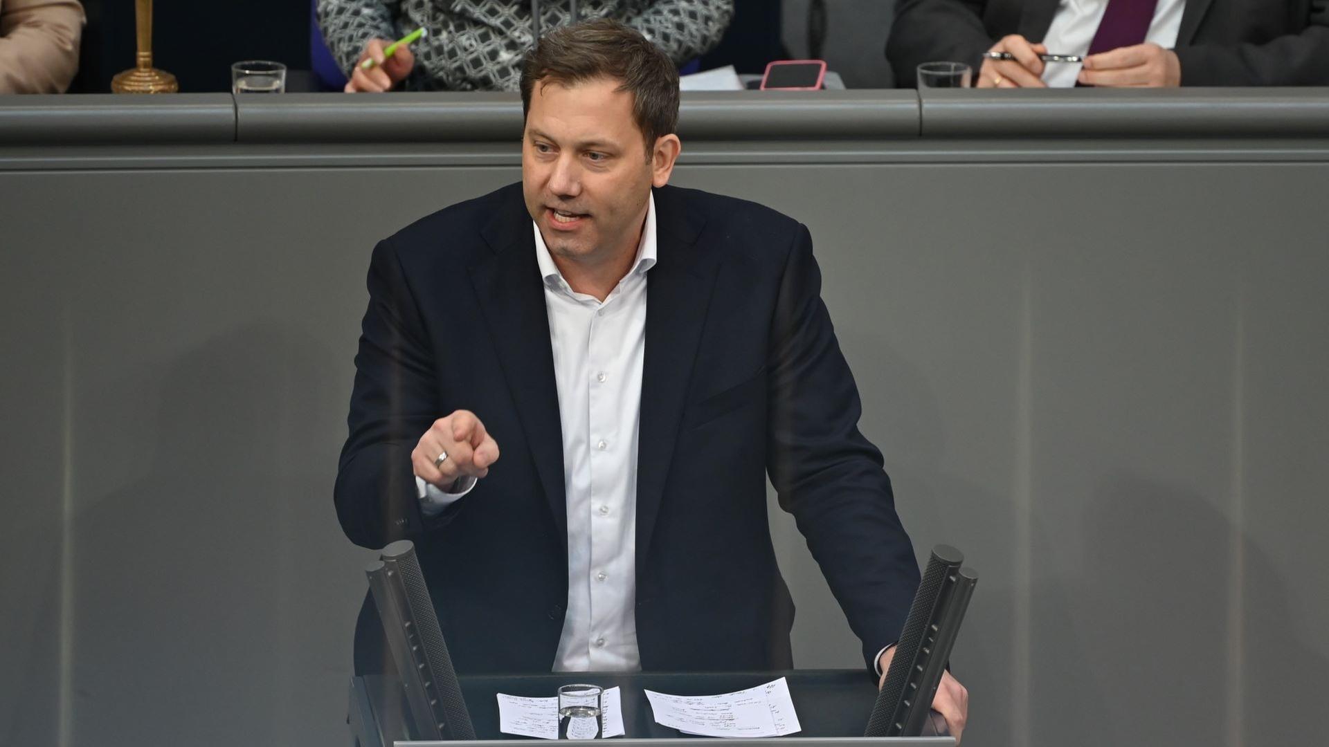 Deutschland-Debatte: Lars Klingbeil (SPD)