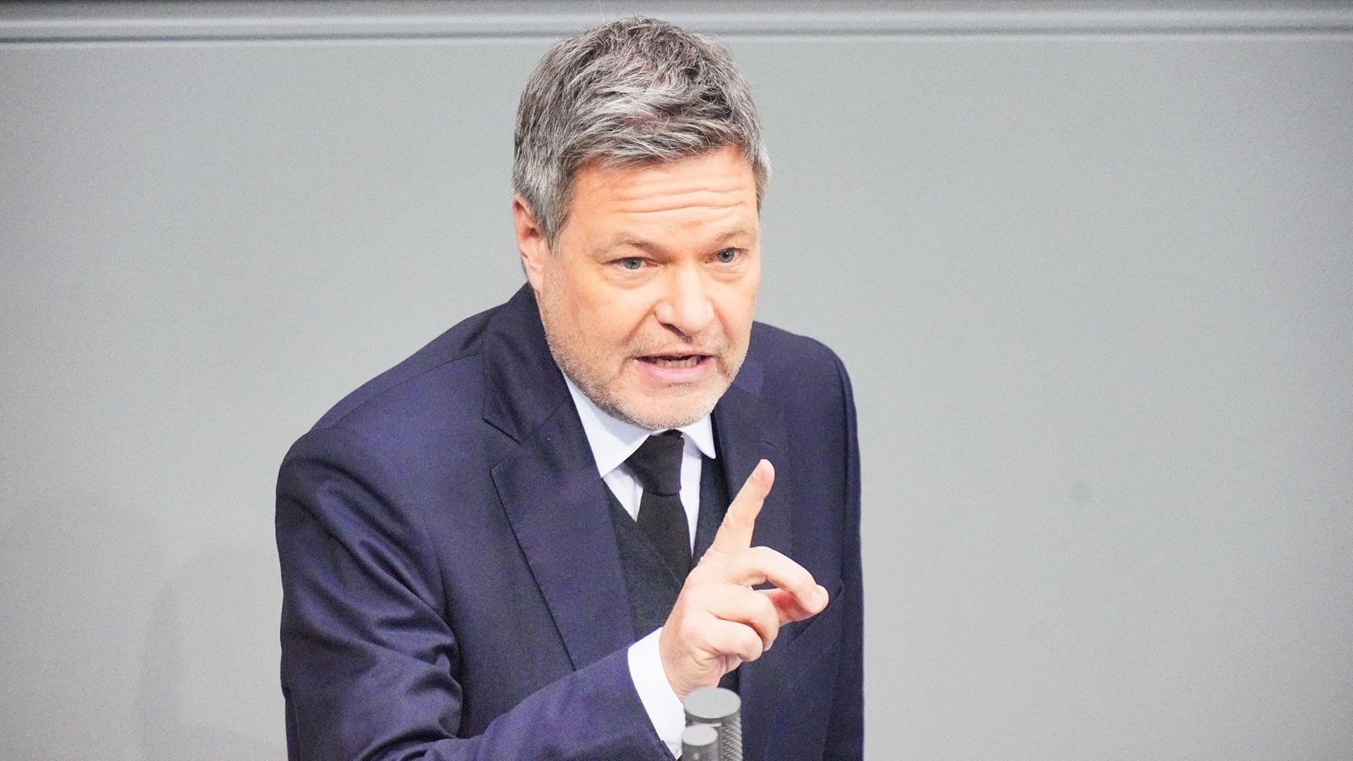 Deutschland-Debatte: Robert Habeck (Grüne)