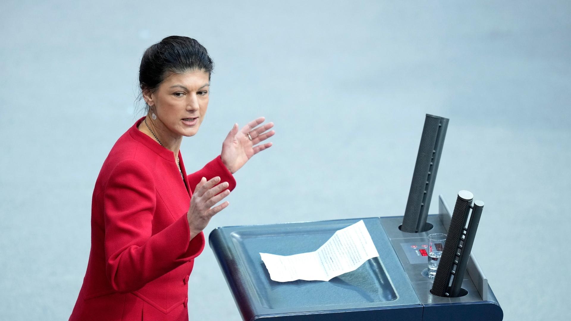 Deutschland-Debatte: Sahra Wagenknecht (BSW)