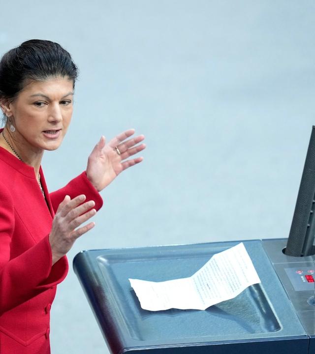 Deutschland-Debatte: Sahra Wagenknecht (BSW)