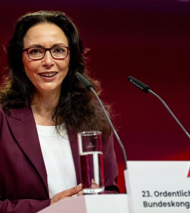 DGB-Bundeskongress: Rede von DGB-Chefin Yasmin Fahimi