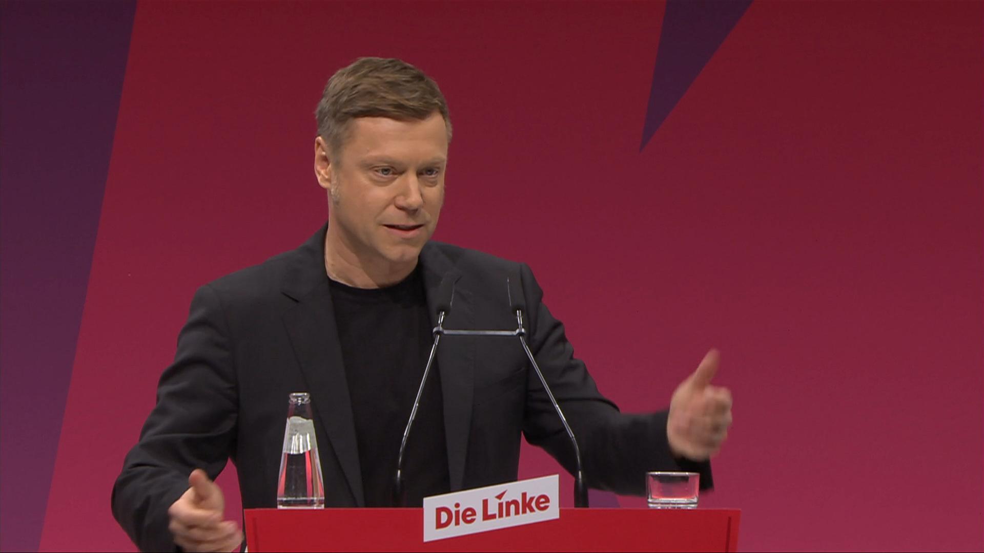 DIE LINKE Parteitag: Rede Martin Schirdewan