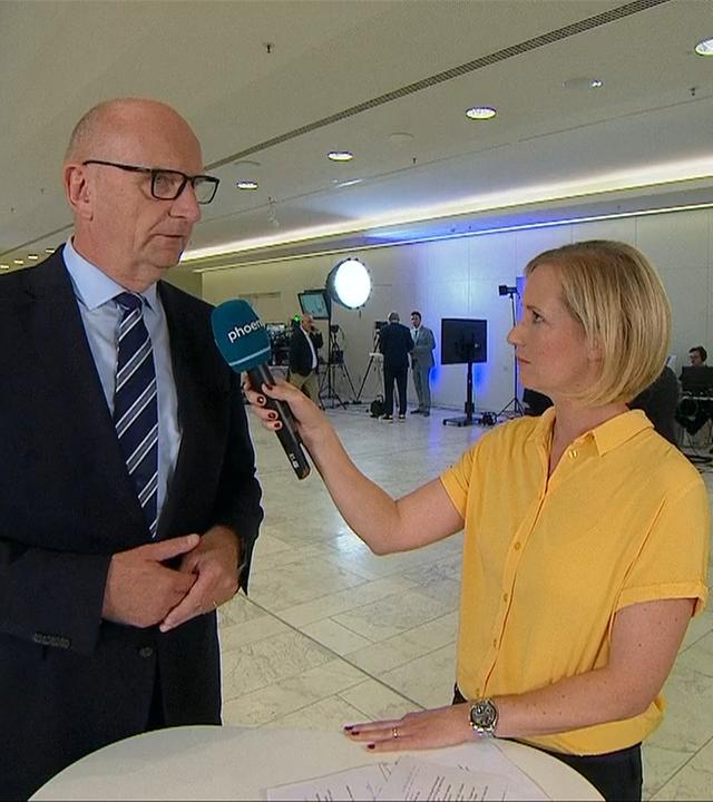 Dietmar Woidke - SPD-Spitzenkandidat am Wahlabend