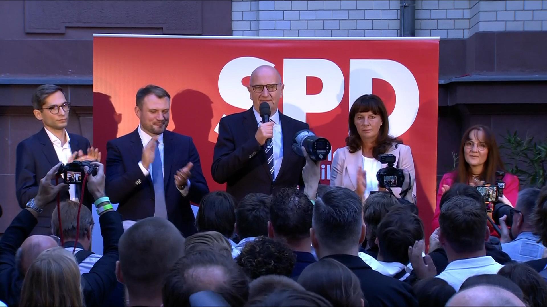 Dietmar Woidke - SPD-Spitzenkandidat zu Prognosen