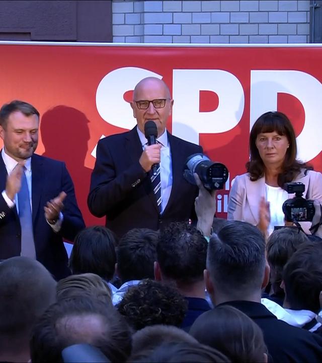 Dietmar Woidke - SPD-Spitzenkandidat zu Prognosen