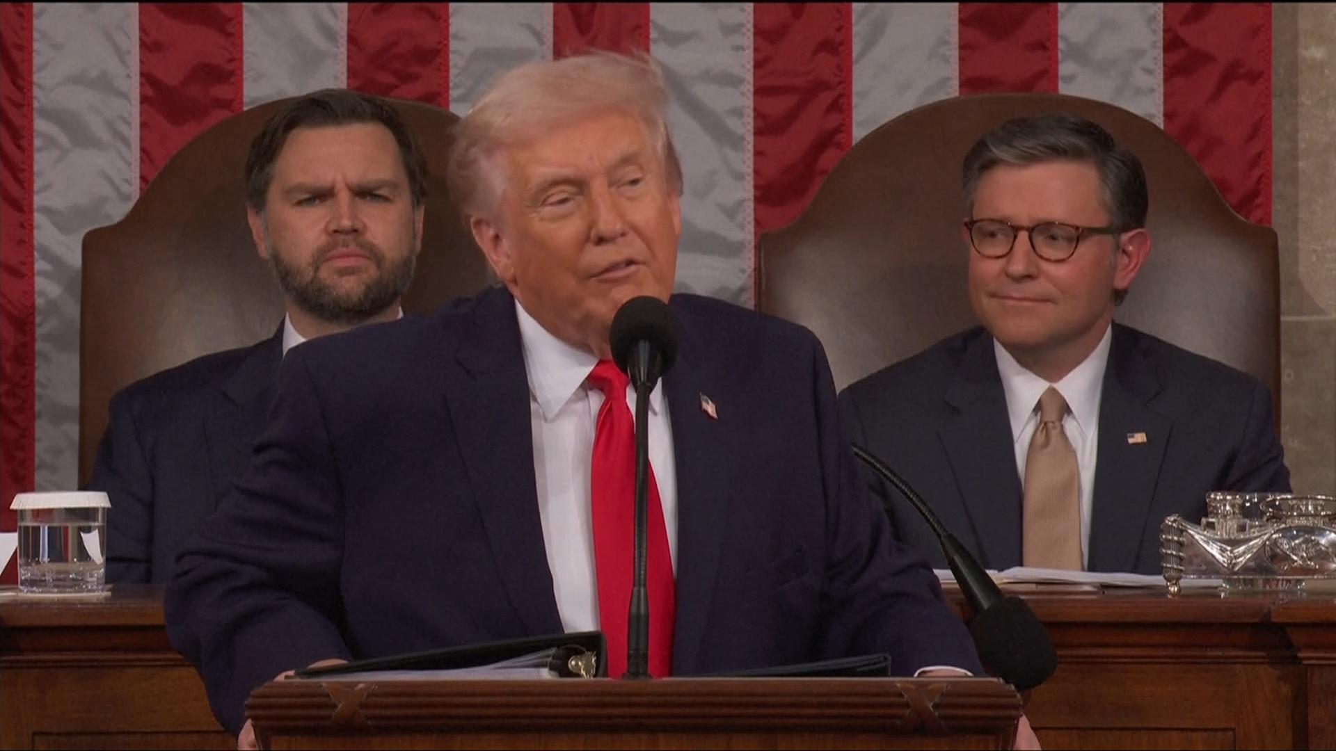 Donald Trump: Rede zur Lage der Nation (englisch)