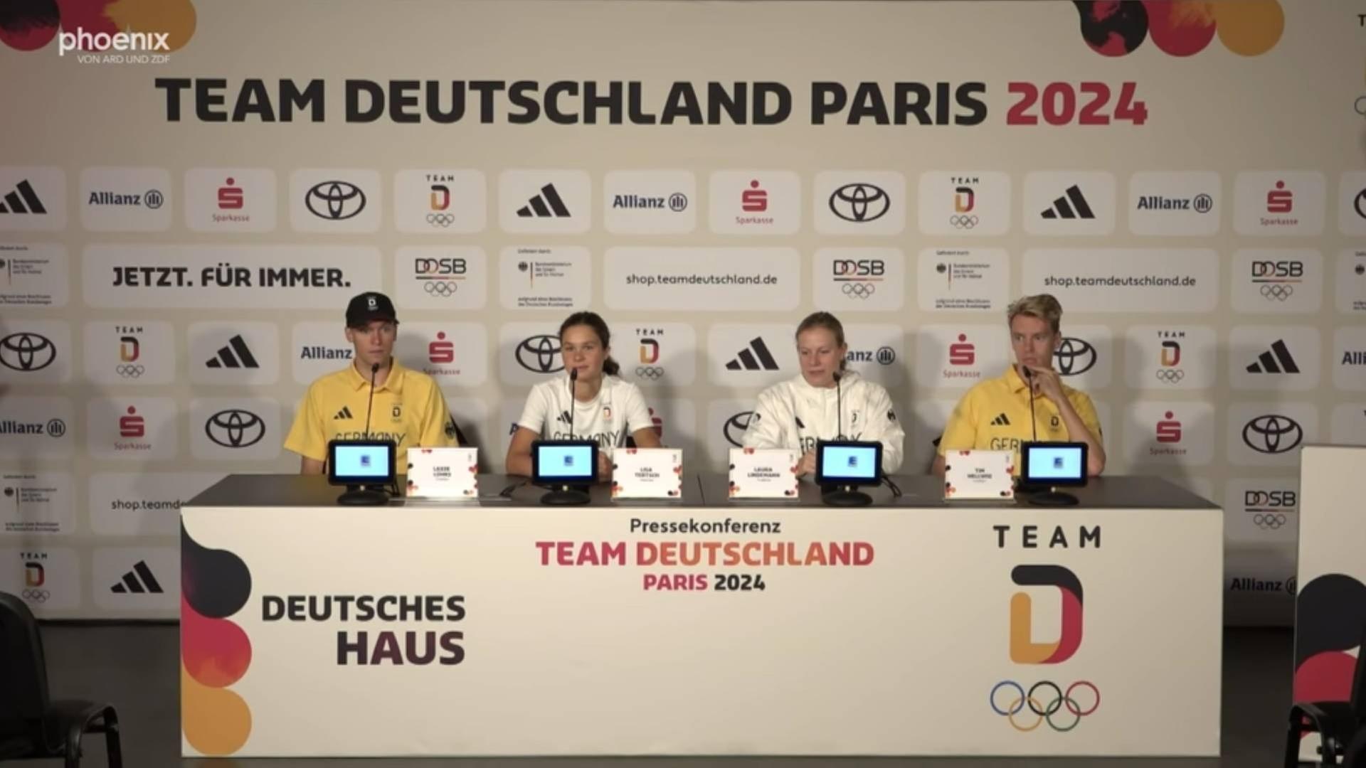 DOSB-Pressekonferenz im Deutschen Haus am 06.08.24