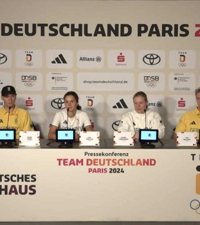 DOSB-Pressekonferenz im Deutschen Haus am 06.08.24