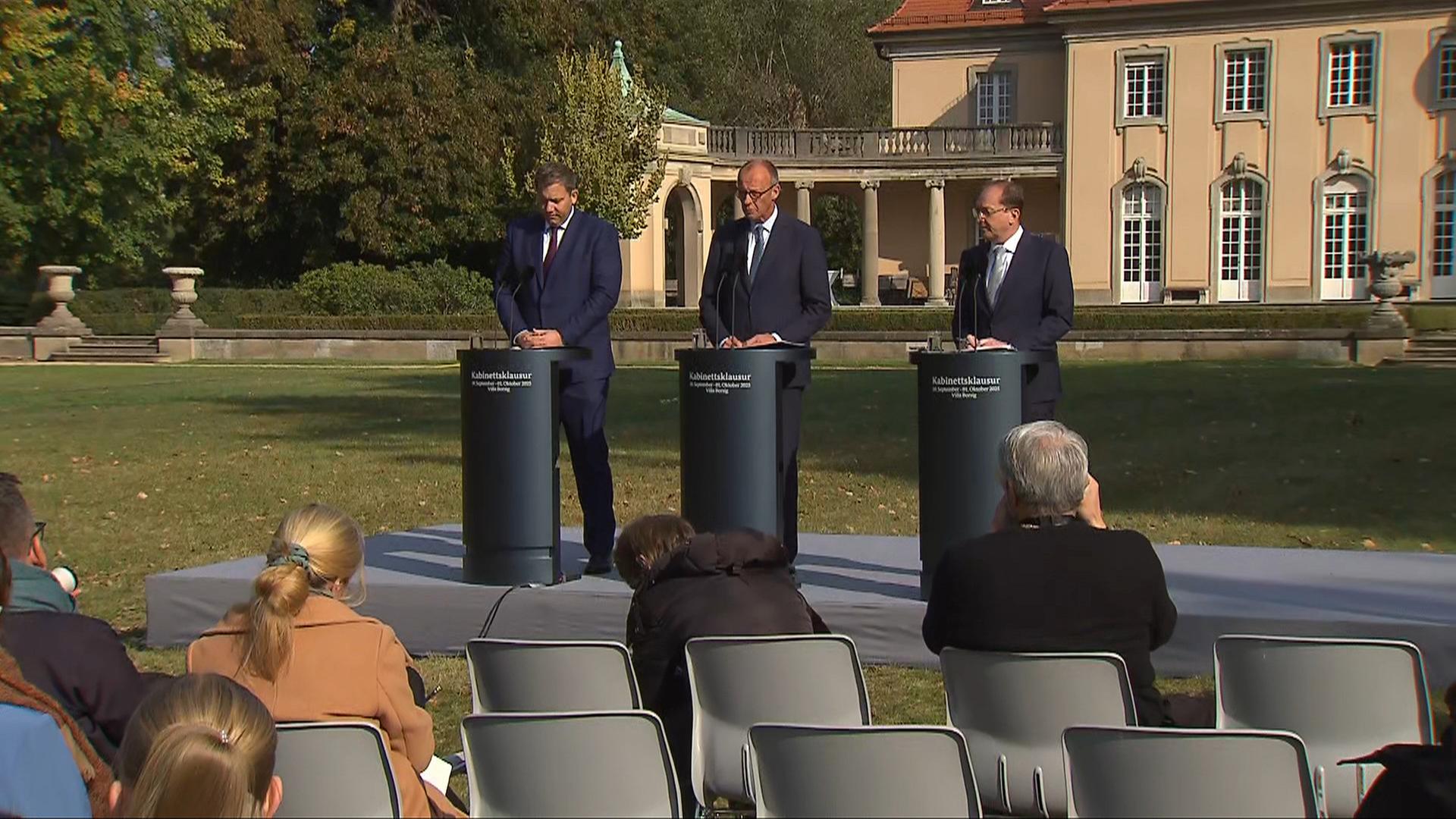 Ergebnisse der Kabinettsklausur