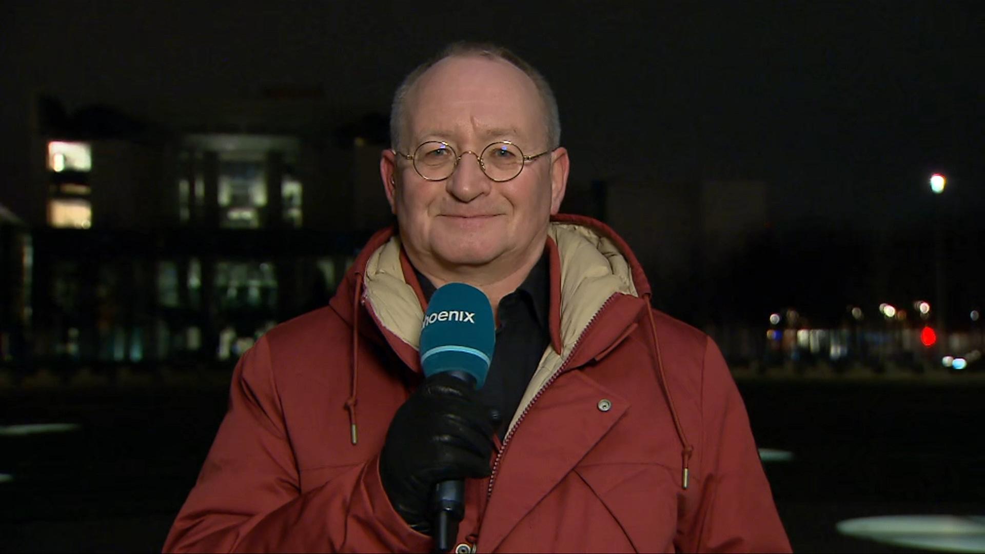 Erhard Scherfer (phoenix-Korrespondent) zum Koalitionsausschuss