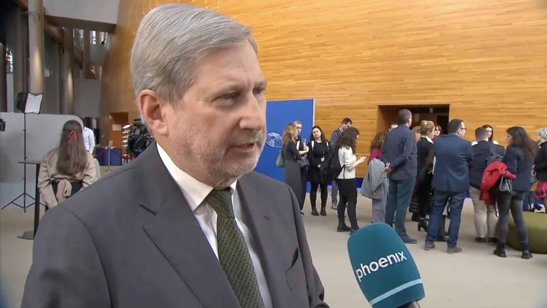 EU-Finanzplanung: Kommissar Hahn im Interview