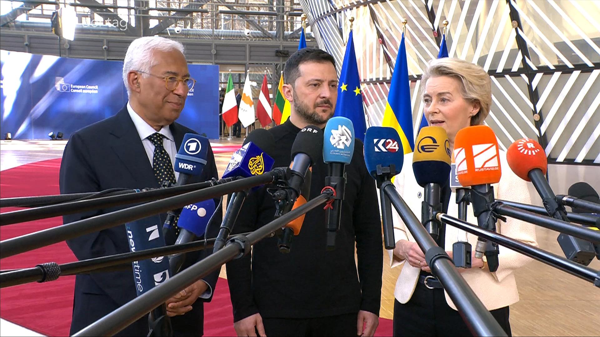 EU-Gipfel zur Ukraine und Verteidigung beginnt