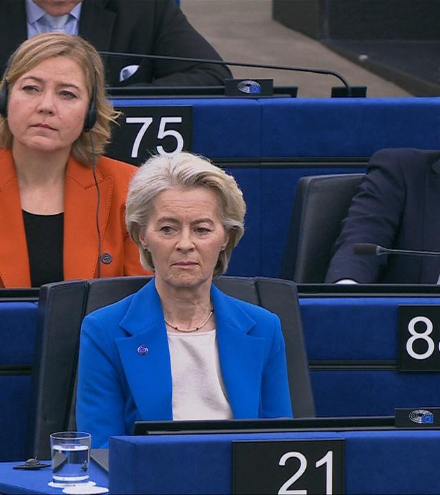 EU-Parlament: Misstrauensanträge gegen von der Leyen