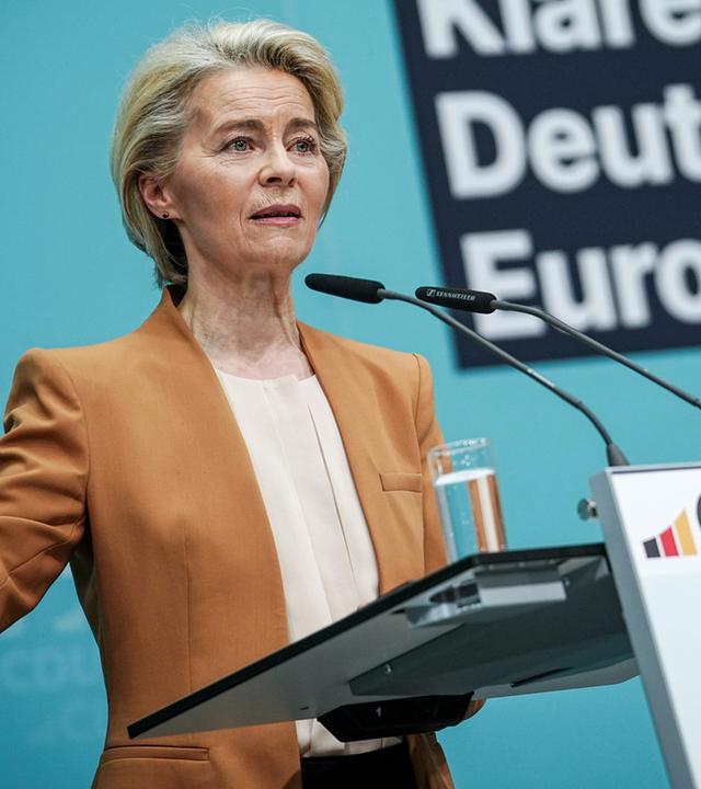 EU-Spitzenkandidatin Ursula von der Leyen (EVP)