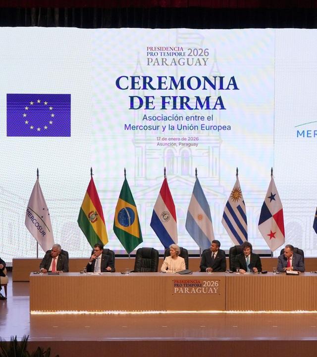 EU und Mercosur-Staaten unterzeichnen Freihandelsabkommen