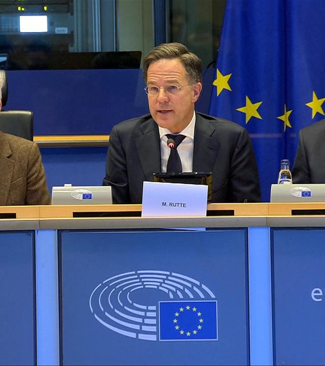 EU-Verteidigungsausschuss: Statement von NATO-Generalsekretär Mark Rutte