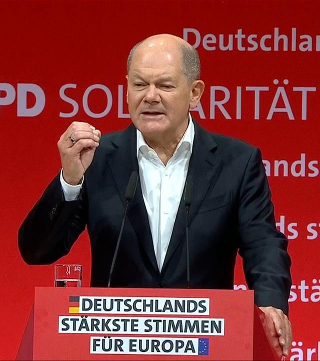 Europa-Parteitag SPD: Rede Scholz