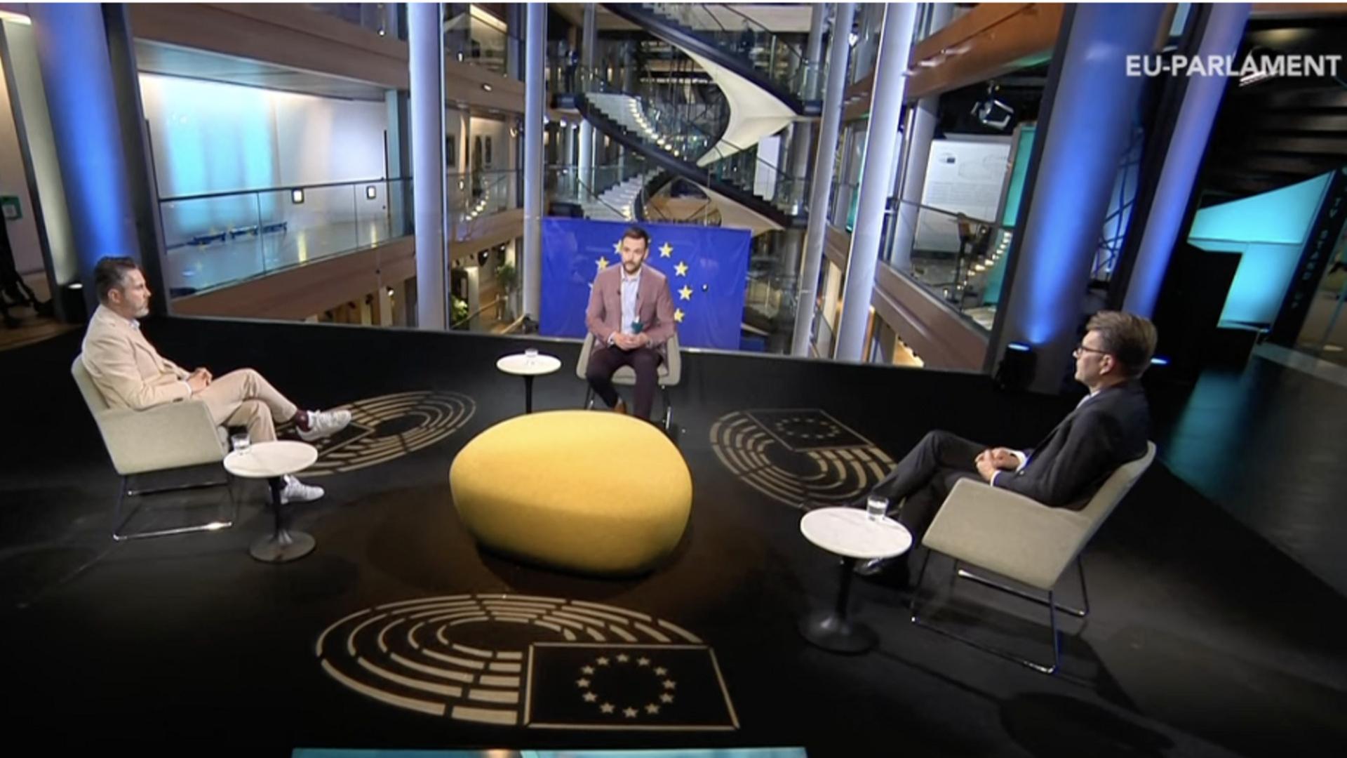 europatalk mit Caspary und De Masi