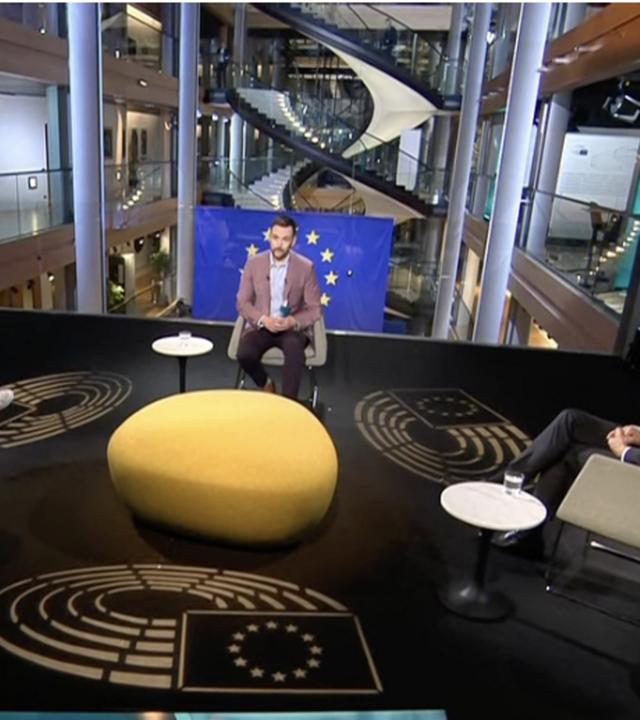 europatalk mit Caspary und De Masi