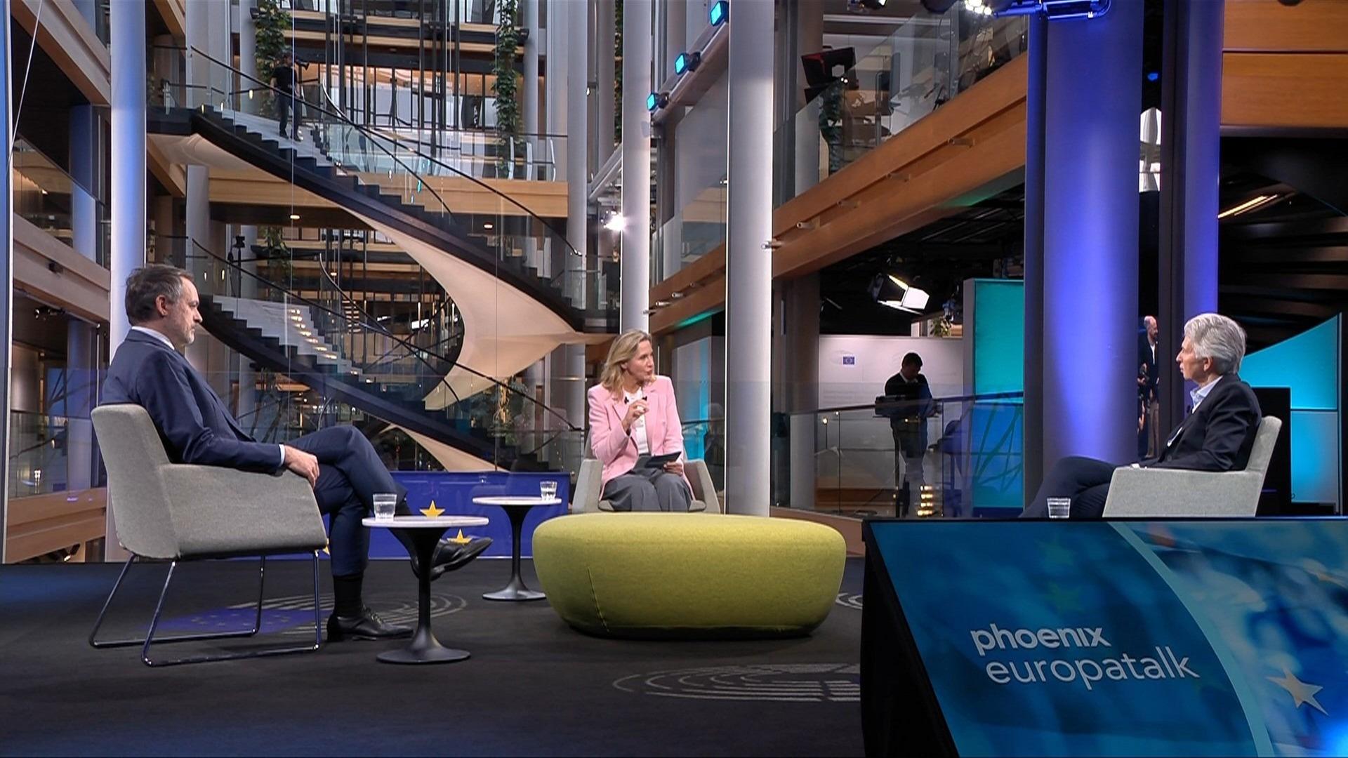 europatalk mit René Repasi und Marie-Agnes Strack-Zimmermann