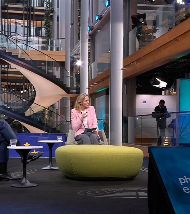 europatalk mit René Repasi und Marie-Agnes Strack-Zimmermann