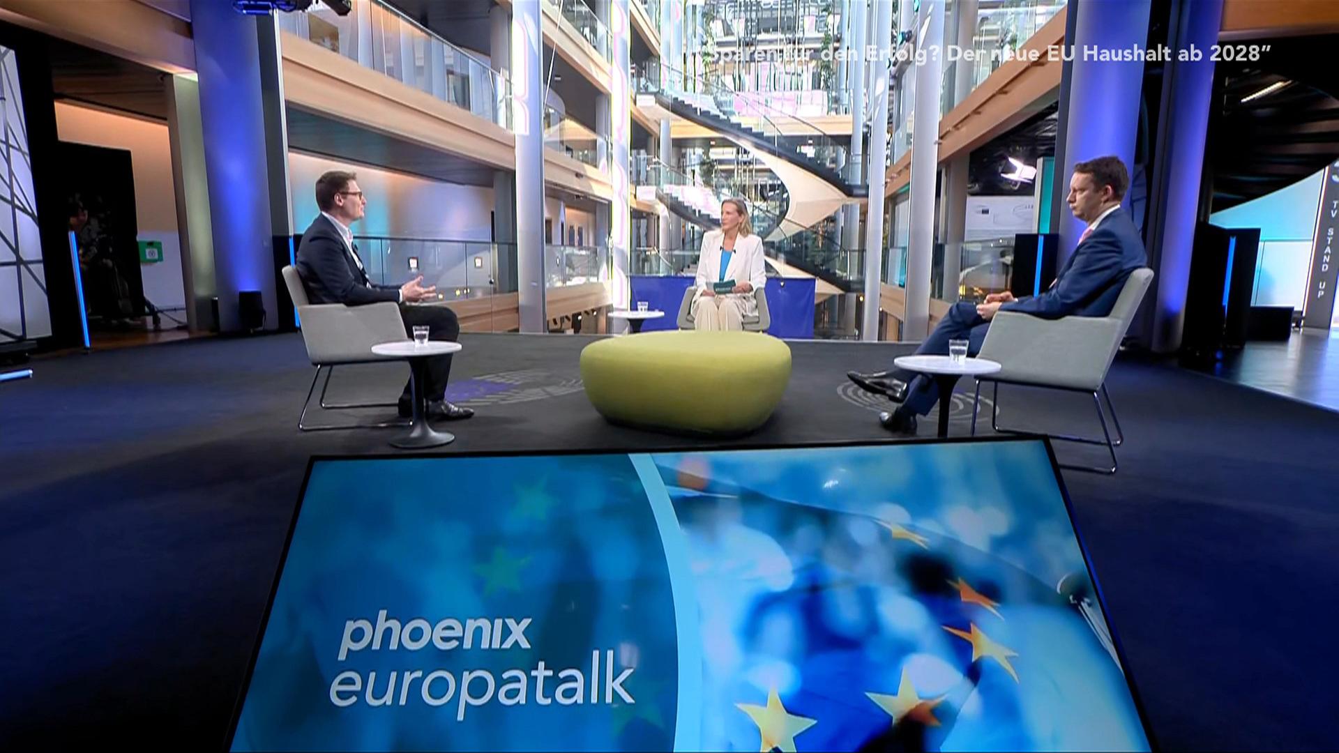europatalk "Sparen für den Erfolg? Der neue EU Haushalt ab 2028"